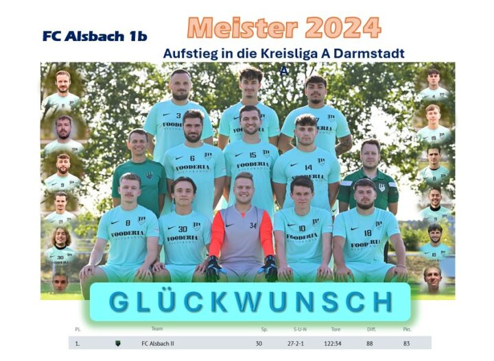 FCA 1b-Meister der Kreisl. B-Darmst. 2024