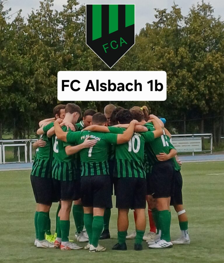 FC Alsbach stellt 1b neu auf