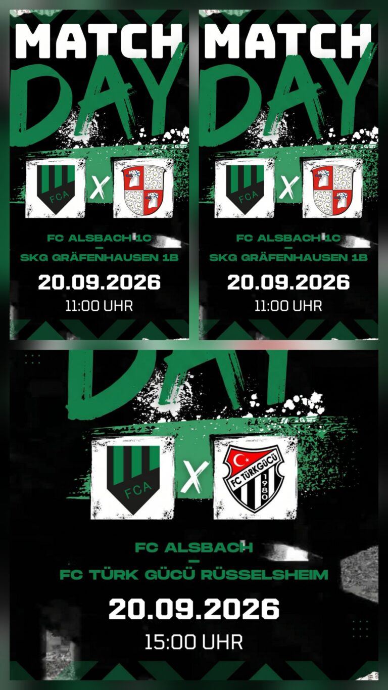 Dreifachheimspielsonntag der FCA-Aktiven